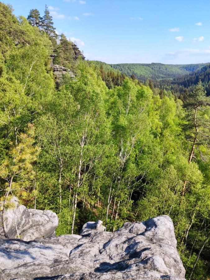 Ferienwohnung Saechsische Schweiz Rosenthal-Bielatal Exteriér fotografie