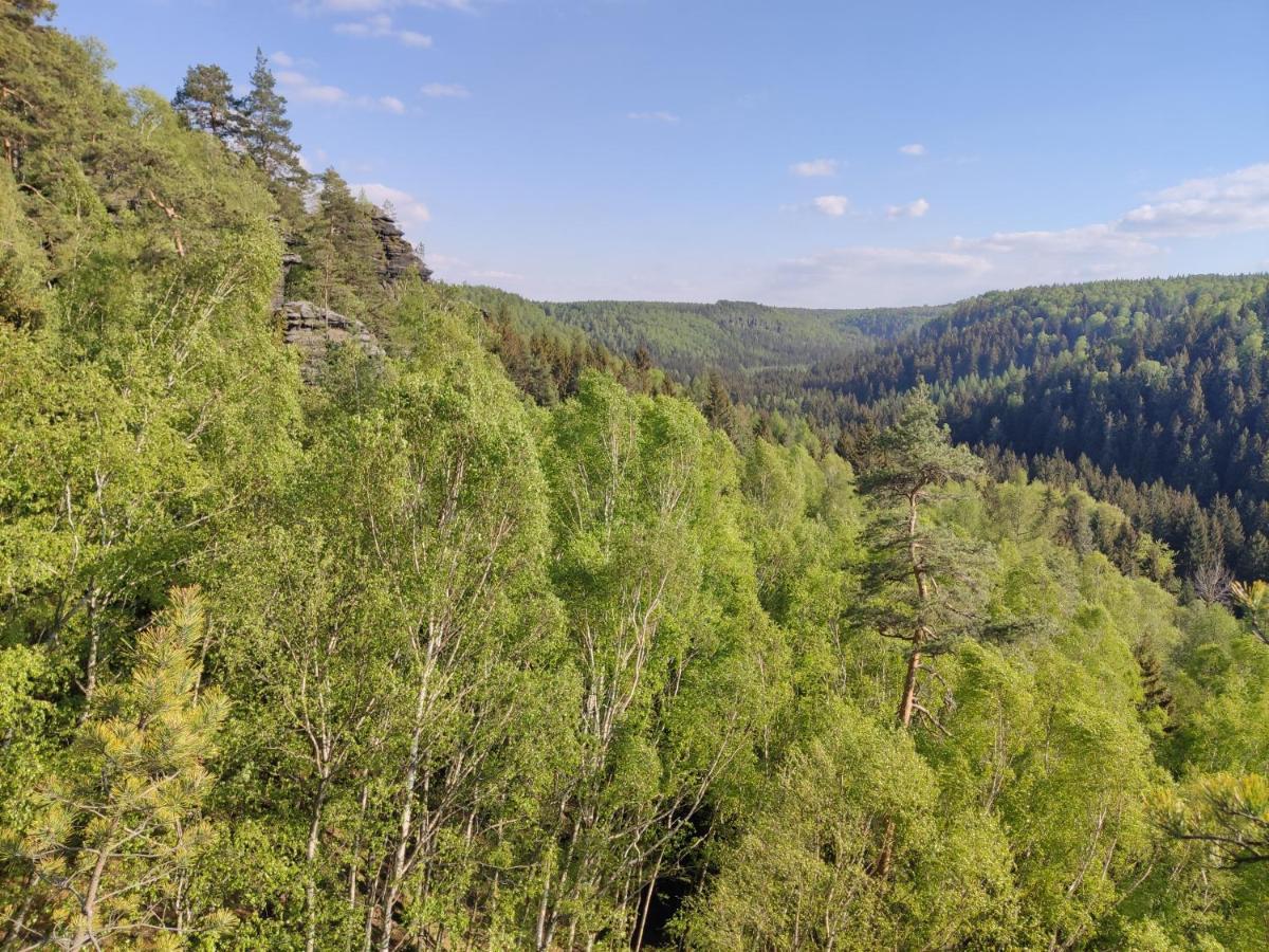 Ferienwohnung Saechsische Schweiz Rosenthal-Bielatal Exteriér fotografie